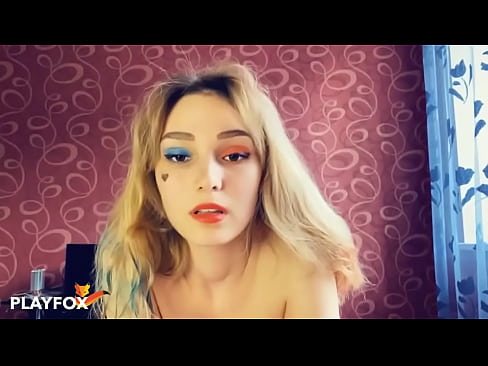 ❤️ جادو مجازي حقيقت جي چشمن مون کي هارلي ڪوئن سان جنسي طور ڏني ❤️  جنس