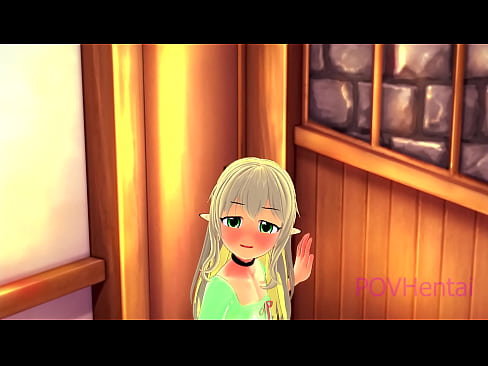 ❤️ (Trap) Elvish maid توهان جي منهن ڌوئڻ ۾ مدد ڪري ٿي. ❤️  جنس